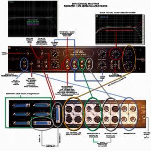 variable audio transformer audio mixer circuit diagram schematic