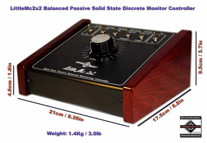 monitor controller size weight vintagemaker controller size