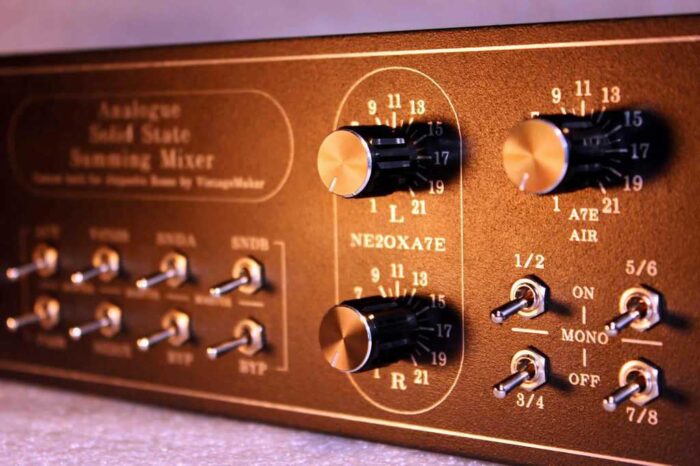 summingbox 2 mixer transformer sound