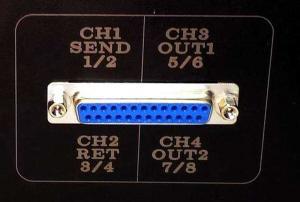 combined dsub insert + master out