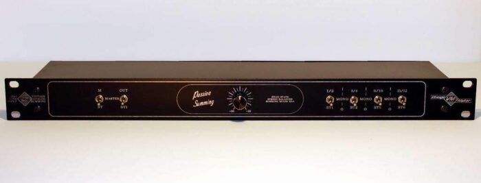passive summing box mixer 7 gain control studio mixer