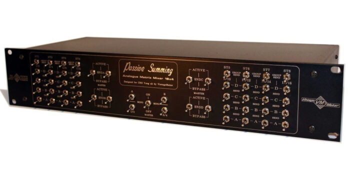 mixbus studio mixer mixbus matrix passive studio summing Mix Bus Matrix mixer designed for Neve and Avalon preamps this Passive summing box is a 16 channel analog summing mixer with four Matrix Subgroup group send A B C D Ableton Live 11, Logic Pro, Presonus Studio One 6, Bitwig Studio 5, Audacity, Digidesign Avid Pro Tools, Garage Band, Steinberg Cubase Pro 12