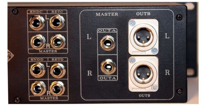 trs xlr master out passive summing mixer trs xlr master out passive summing mixe