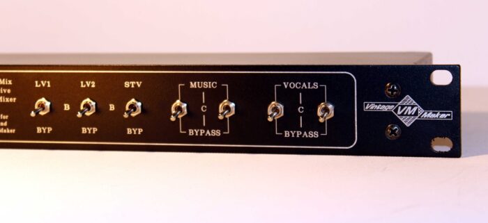 mixbuss mixer 4 studio summing mixer for ART TPS II, ART Pro VLA II, Shadow Hills Mastering Compressor, Millennia TCL-2