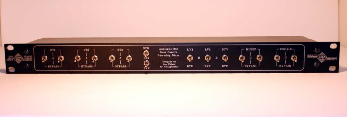 mixbuss mixer 7 mixbus passive summing mixer for ART TPS II, ART Pro VLA II, Shadow Hills Mastering Compressor, Millennia TCL-2