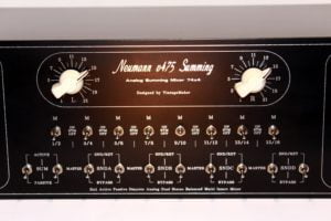 74 input stereo balanced studio summing mixer