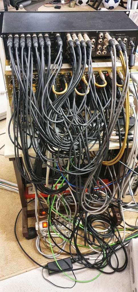 I cabled the D/A’s with Contrik/Neutrik Cables NK2/4.