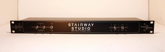 stairway_studio_front API 550A 500 Series studio mixer