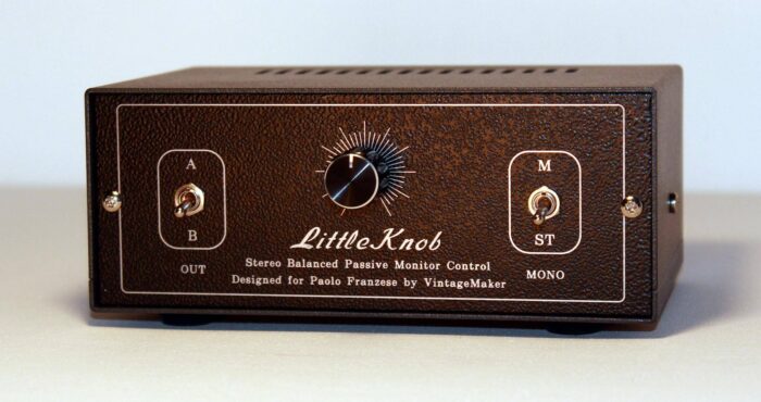 IMG_0263 desktop studio volume control Monitor controller for Yamaha - Genelec - Neumann - KRK