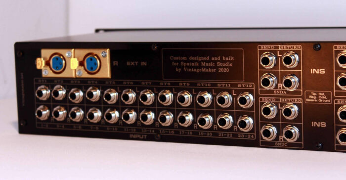 passivmix_analog_summing 2 24 channel input balanced stereo mixer with Manley SLAM, SSL FUSION, DRAWMER 1970