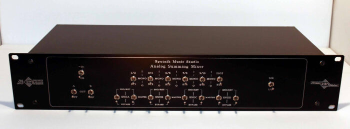passivmix_analog_summing 4 summing box with Manley SLAM, SSL FUSION, DRAWMER 1970