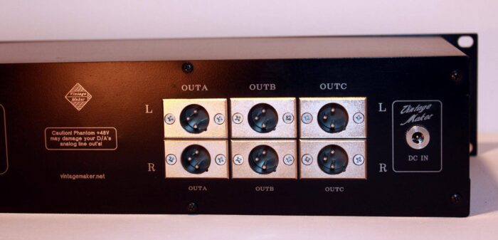 IMG_0032 3 x Stereo xlr balanced output
