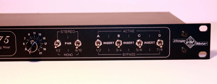 summingmixer_lawo4 4 x Stereo Channel Insert Send Return