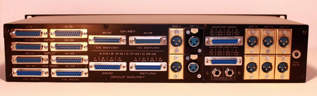 group send return summing mixer for Antelope Orion 32+ | Gen 4 Avid Pro Tools HD TB + PT Ultimate Lynx Studio Aurora 24 TB3