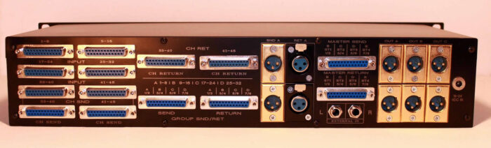 analog digital mixer 4 group send return summing mixer for Antelope Orion 32+ | Gen 4 Avid Pro Tools HD TB + PT Ultimate Lynx Studio Aurora 24 TB3