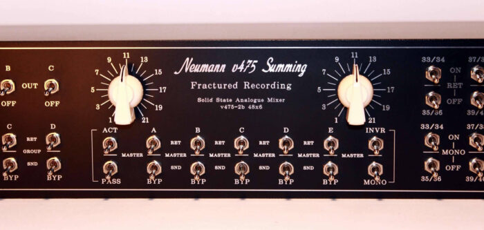 analog digital mixer 7 multi insert send return summing mixer for Focusrite Red 8 Line MOTU 112D AVB MOTU 828x