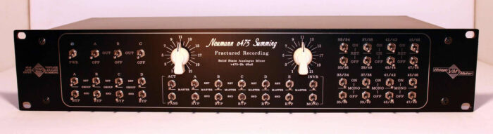 analog digital mixer 9 48 input Neumann 2B summing mixer EVENTIDE H9000 MOTU 828x Presonus Quantum 2626 Universal Audio Apollo x16 Heritage Edition