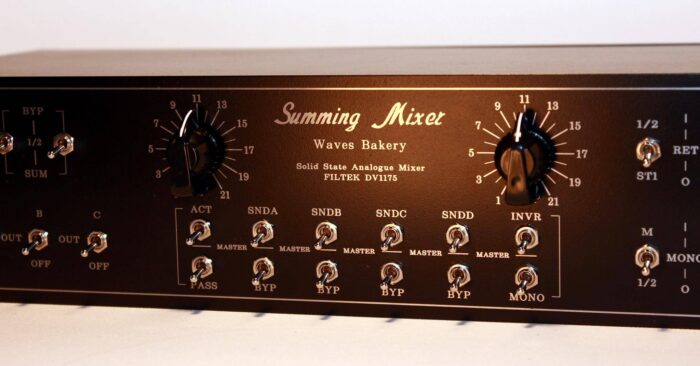 studiomixer summing 2 Multi four 4 x Stereo Insert send return