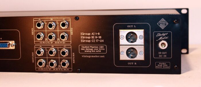 bus insert studio mixer 4 bus insert studio mixer