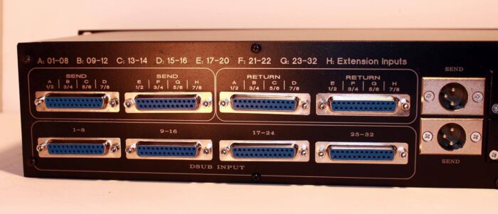 IMG_0027 Bus Mix Summing mixer Subgroup Apogee Symphony I/O Mk2