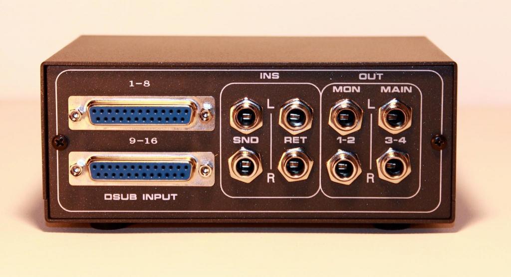 16-24 Channel Desktop Passive Summing Mixer 24 summing for motu m-audio Bitwig Studio One
