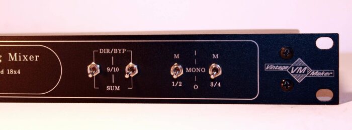 passivmix2 direct input with stereo to mono mixer for Black Lion Audio Revolution, Vertigo VSC-2