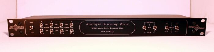 passivmix4 multi insert passive mixer for ferrofish Black Lion Audio Revolution, Vertigo VSC-2