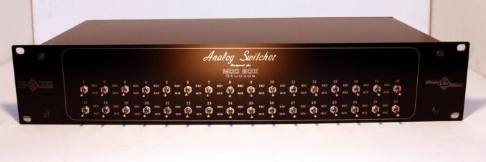 audios switch box 6 Patchbay with Switch studio line splitter signal router studio