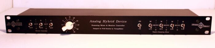 hybrid studio device mixer 4 passive mixer and controller