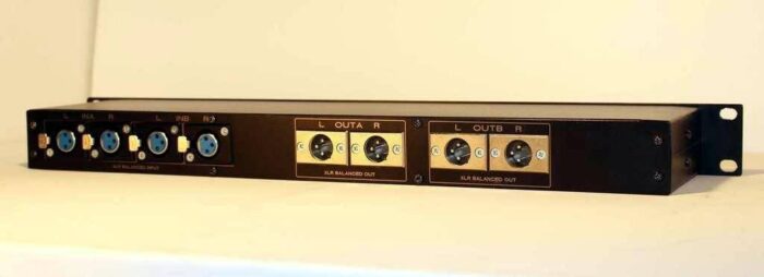 4x4 monitor controller rear XLR monitor controller