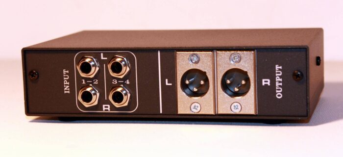 trs in xlr out monitor control trs in xlr out monitor control box
