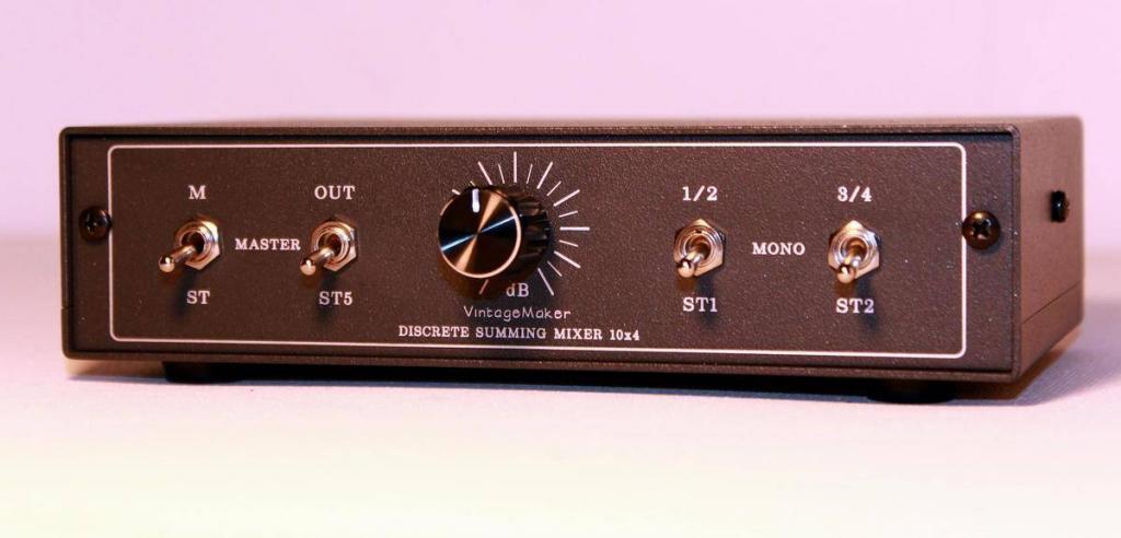 8 – 16 Input Desktop Analog Studio Summing Mixers 4 mini summing mixer box studio wide stereo sound