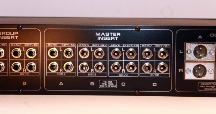 passive group summing mixer 2 full balanced studio mixer TRS DSUB XLR