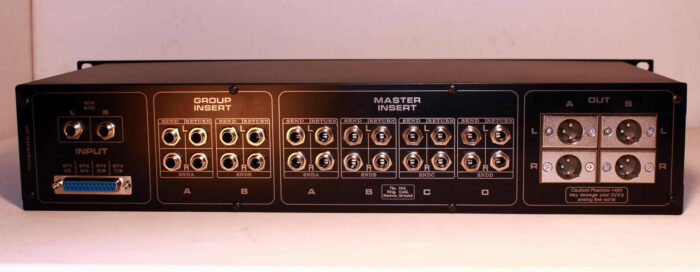 passive group summing mixer 5 passive group summing mixer dsub TRS XLR
