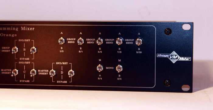 passive group summing mixer 6 group sum bus select