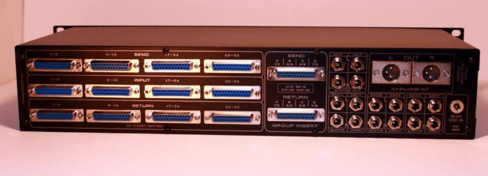 2U Neumann bus mixer 9 Studio Mixer DSUB TRS XLR
