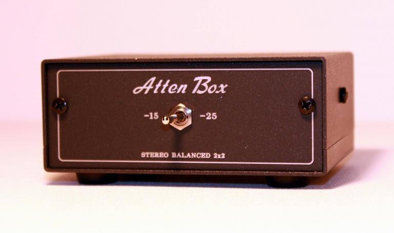 LP-1 45 mic preamp attenuator box