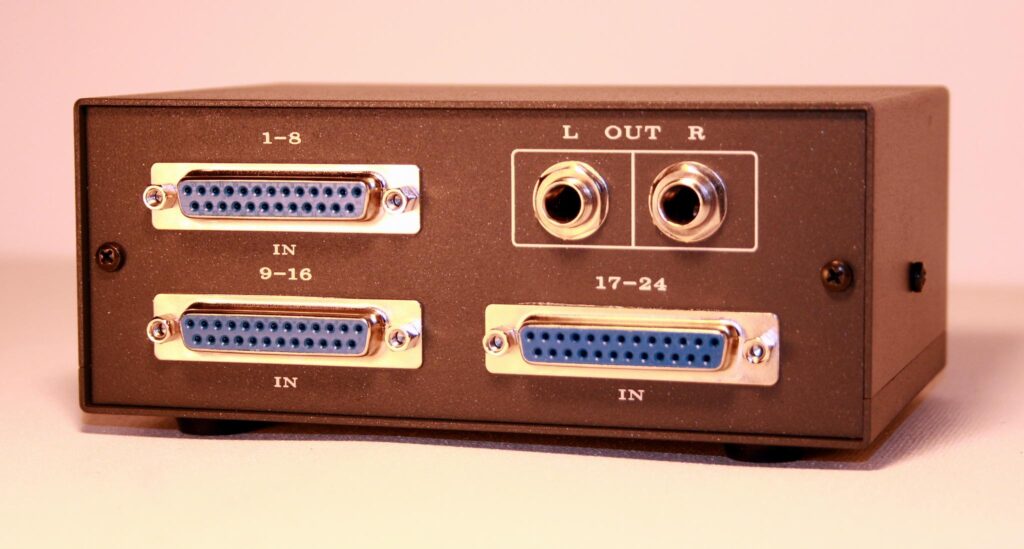 24 Input Analog Summing Mixer LittleOne 24×2 DSUB IN / TRS out / 2 x