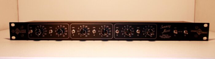 volume control summing mixer 6 volume control summing mixer for synth keyboard