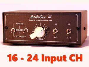 16 to 24 input summing mixer