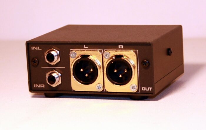 2x2 monitor knob trs xlr 2 speaker controller
