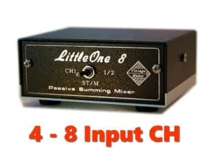 4 to 8 input summing mixer