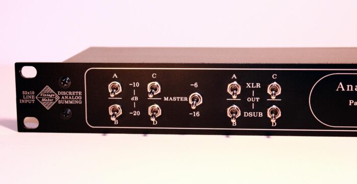 IMG_0017 Summing mixer for Apogee DA16X Ableton Live 11, Logic Pro, Presonus Studio - Steinberg Cubase Pro 12