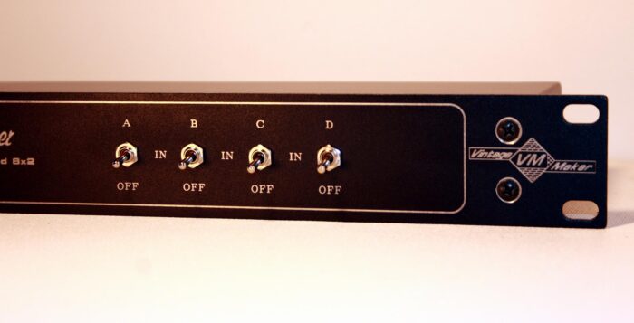 line monitor patchbay switcher 4 switchable patchbay