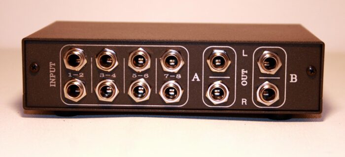 mono audio mixer AB routing 1 mono audio mixer AB routing