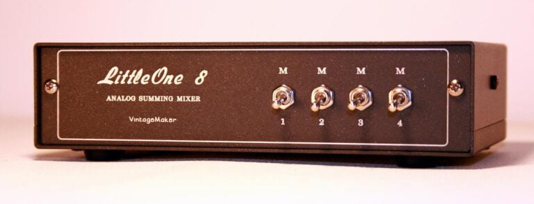 four mono channel mixer