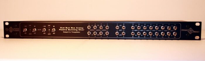 dual sum bus passive summing mixer 10 dual sum bus mixer for Korg MS-20 Mini Semi-modular Analog Synthesizer
