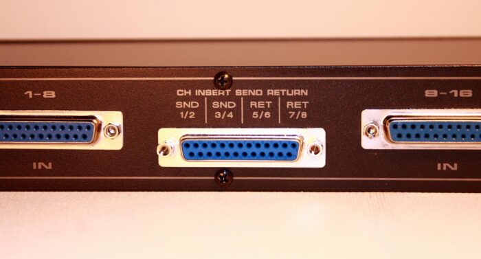 dual sum bus passive summing mixer 2 tascam master insert bypass analog summing mixer