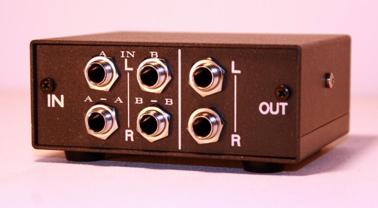 audio studio switcher