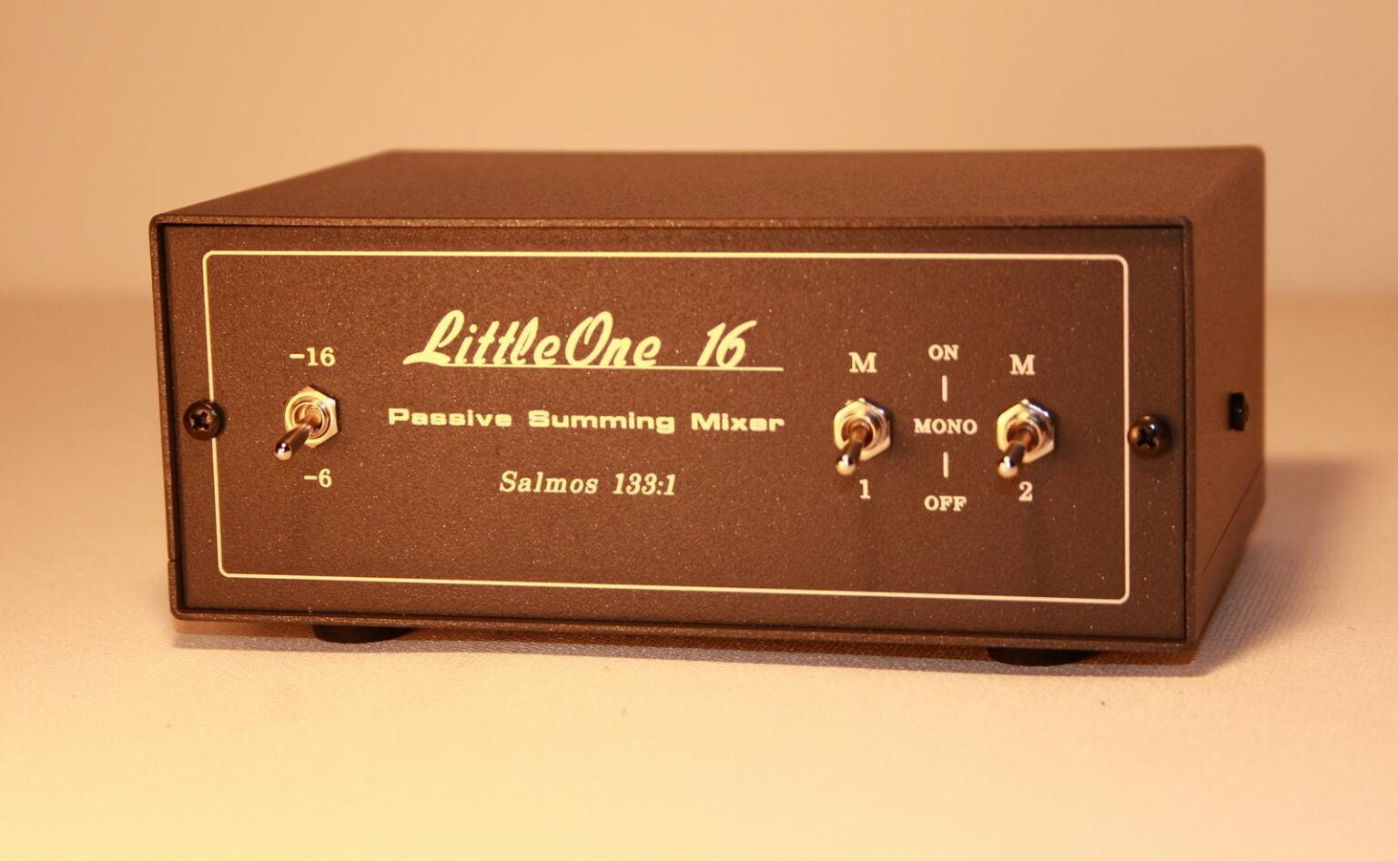 16 Input Summing Box DSUB TRS XLR (select) with 2 x STEREO to 4 MONO